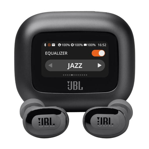 JBL Live Buds 3 | In-Ear Headphones - 1.45" LED Touch Screen - Bluetooth - Black-Sonxplus Victo/Thetford