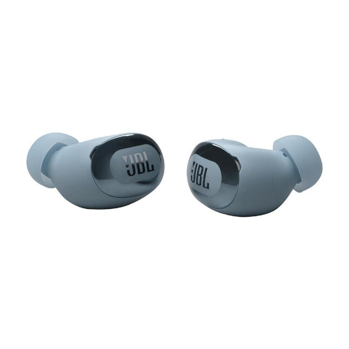 JBL Live Buds 3 | In-Ear Headphones - 1.45" LED Touch Screen - Bluetooth - Blue-Sonxplus Victo/Thetford