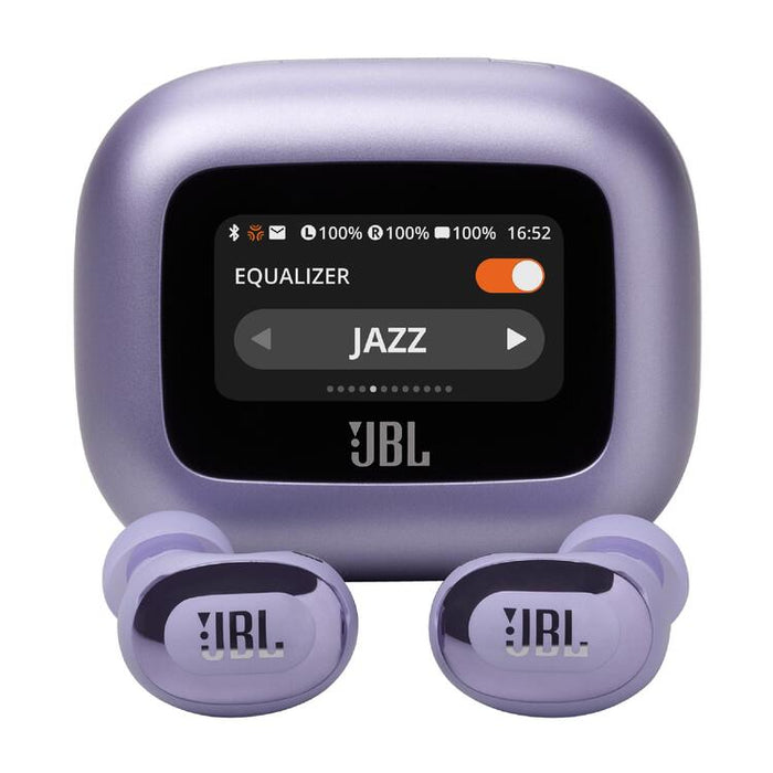 JBL Live Buds 3 | Écouteurs intra-auriculaires - Écran tactile LED 1,45" - Bluetooth - Mauve-Sonxplus Victo/Thetford