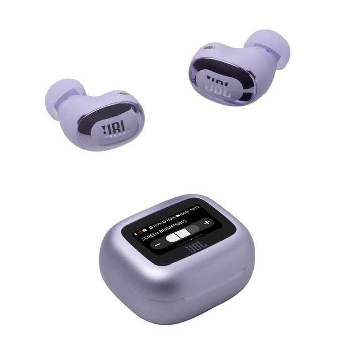 JBL Live Buds 3 | Écouteurs intra-auriculaires - Écran tactile LED 1,45" - Bluetooth - Mauve-Sonxplus Victo/Thetford