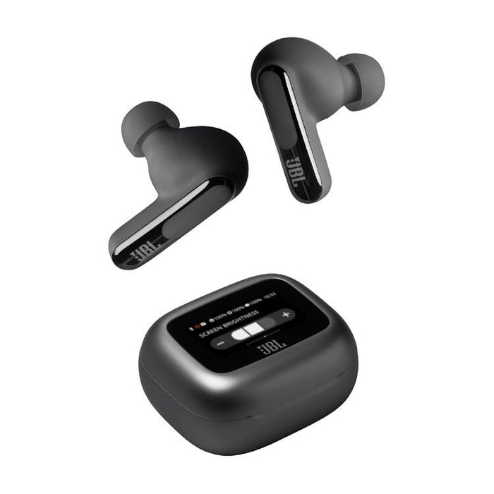 JBL Live Beam 3 | Écouteurs intra-auriculaires - Écran tactile LED 1,45" - Noir-Sonxplus Victo/Thetford