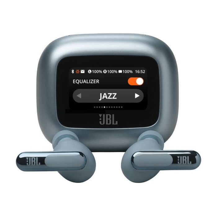 JBL Live Beam 3 | In-ear headphones - 1.45" LED touchscreen - Blue-Sonxplus Victo/Thetford