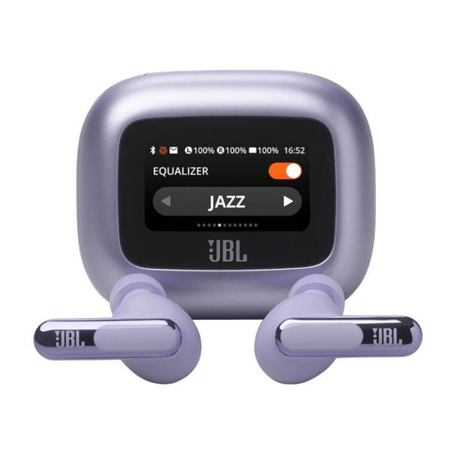 JBL Live Beam 3 | Écouteurs intra-auriculaires - Écran tactile LED 1,45" - Mauve-Sonxplus Victo/Thetford