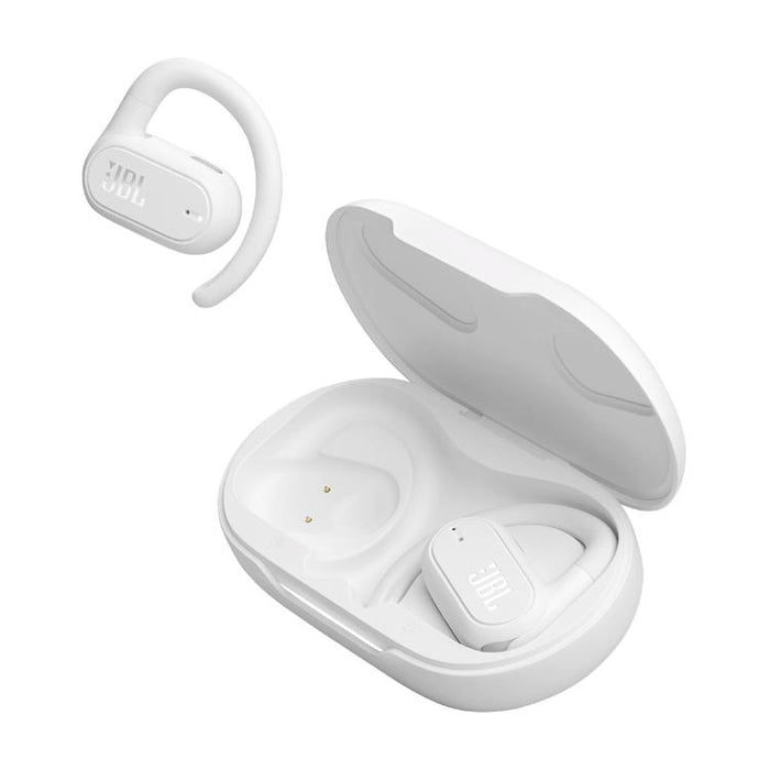 JBL Soundgear Sense | Écouteurs sportifs à conduction - Bluetooth - Blanc-SONXPLUS Victoriaville