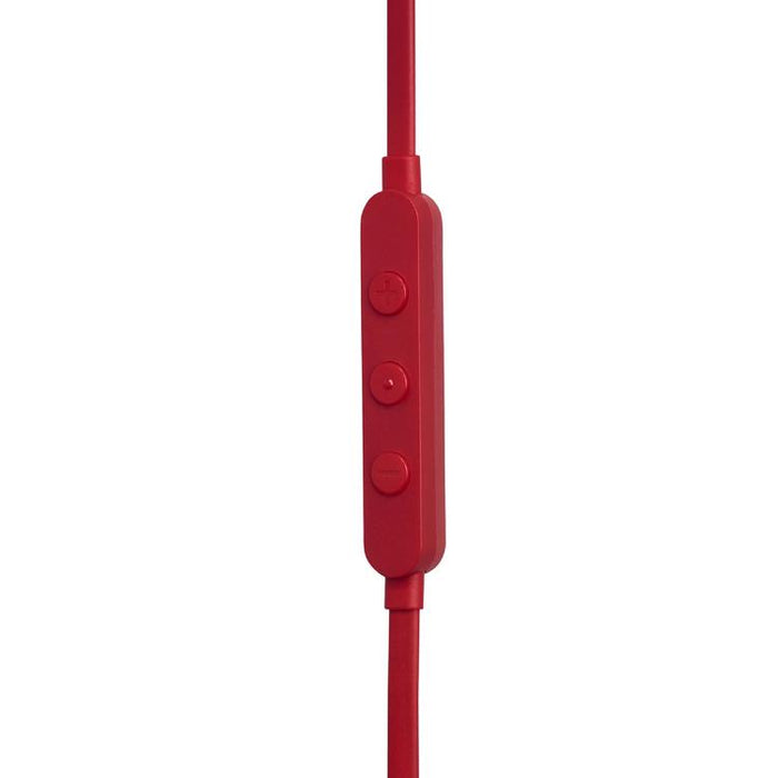 JBL Tune 310C | In-Ear Headphones - Wired - USB-C - 3 Button Remote Control - Red-SONXPLUS Victoriaville