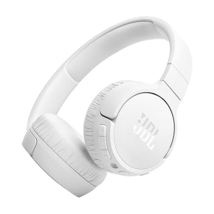 JBL Tune 670NC | Wireless circumaural headphones - Bluetooth - Active Noise Cancellation - Fast Pair - White-SONXPLUS Victoriaville