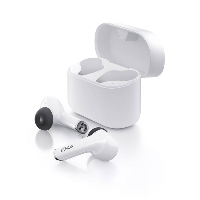 Denon AHC830NCW | Écouteurs sans fil - Intra-auriculaires - Réduction active du bruit - Blanc-SONXPLUS Victoriaville