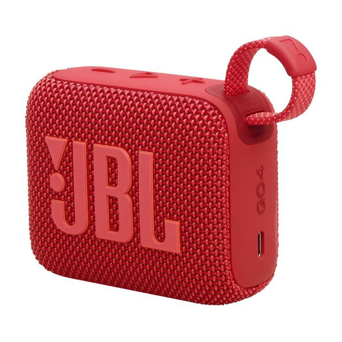 JBL GO 4 | Mini haut-parleur portable - Bluetooth - IP67 - Rouge-SONXPLUS Victoriaville