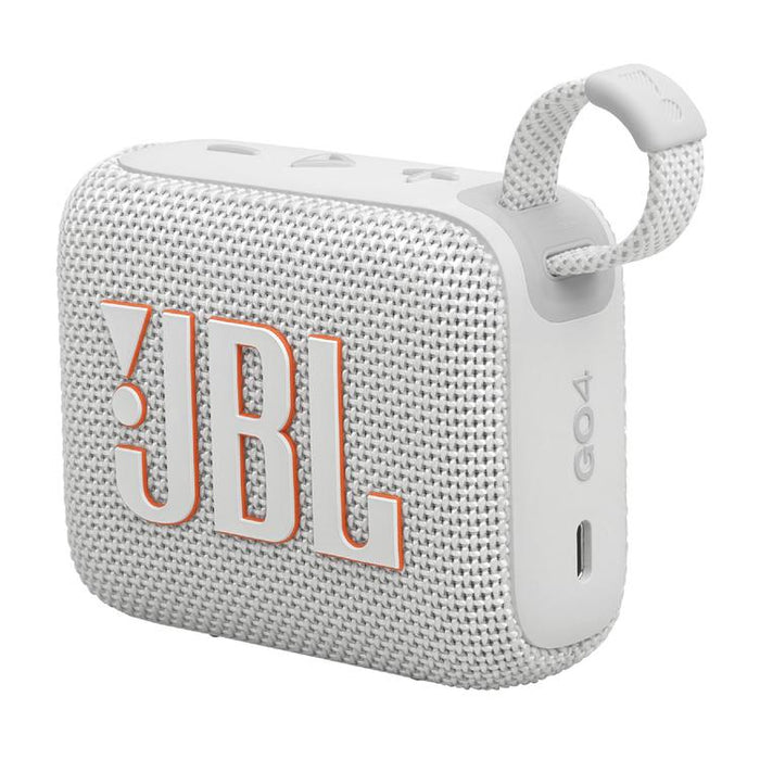 JBL GO 4 | Mini haut-parleur portable - Bluetooth - IP67 - Blanc-SONXPLUS Victoriaville