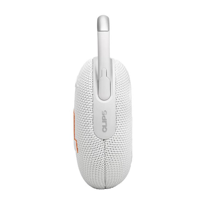 JBL Clip 5 | Portable Carabiner Speaker - Bluetooth - IP67 - White-SONXPLUS Victoriaville