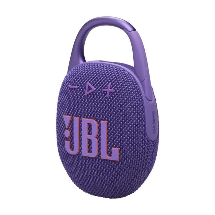 JBL Clip 5 | Portable carabiner speaker - Bluetooth - IP67 - Mauve-SONXPLUS Victoriaville