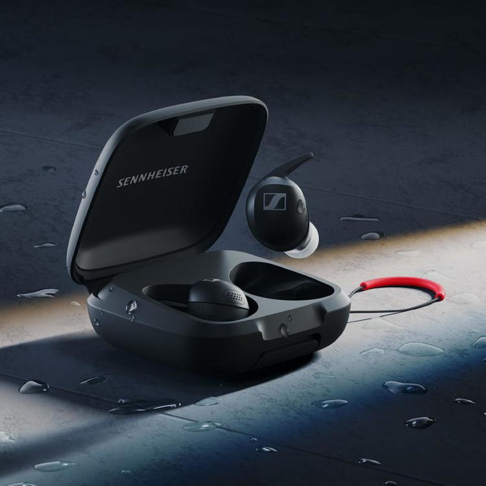 Sennheiser Momentum Sport | In-ear headphones - Wireless - Active noise reduction - Black-SONXPLUS Victoriaville