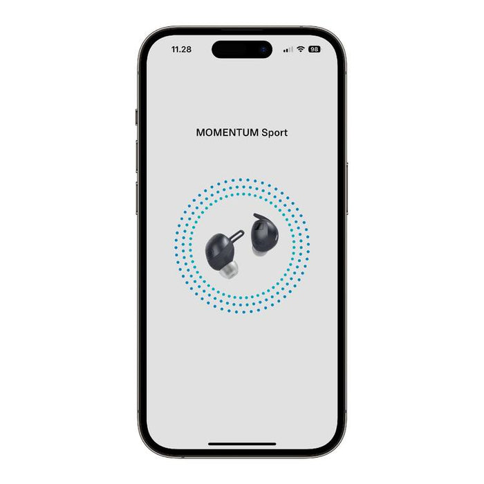 Sennheiser Momentum Sport | In-ear headphones - Wireless - Active noise reduction - Black-SONXPLUS Victoriaville