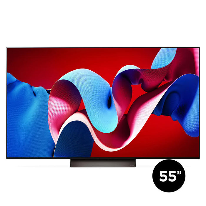 LG OLED55C4PUA | 55" 4K OLED Television - 120Hz - C4 Series - Processor IA a9 Gen7 4K - Black-SONXPLUS Victoriaville