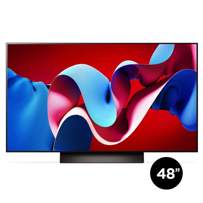 LG OLED48C4PUA | Téléviseur 48" 4K OLED - 120Hz - Série C4 - Processeur IA a9 Gen7 4K - Noir-SONXPLUS Victoriaville