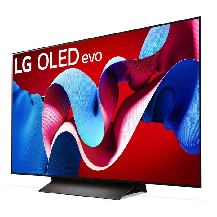 LG OLED48C4PUA | Téléviseur 48" 4K OLED - 120Hz - Série C4 - Processeur IA a9 Gen7 4K - Noir-SONXPLUS Victoriaville