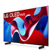 LG OLED42C4PUA | 42" 4K OLED Television - 120Hz - C4 Series - Processor IA a9 4K - Black-SONXPLUS Victoriaville