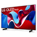 LG OLED42C4PUA | 42" 4K OLED Television - 120Hz - C4 Series - Processor IA a9 4K - Black-SONXPLUS Victoriaville