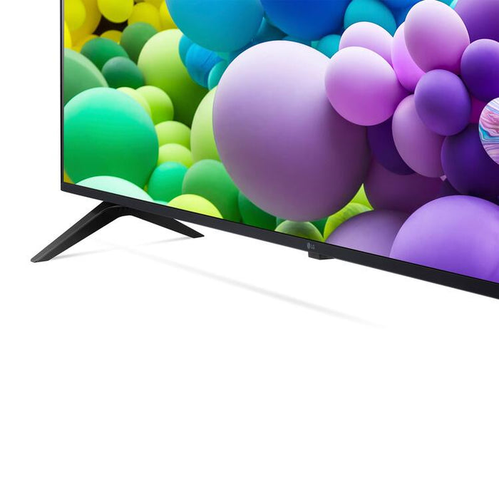 LG 50UT7570PUB | Téléviseur 50" - 4K Ultra HD - DEL - Série UT7570 - HDR - Smart WebOS - 60 Hz natif - Processeur IA a5 Gen7 4K - Noir-SONXPLUS Victoriaville