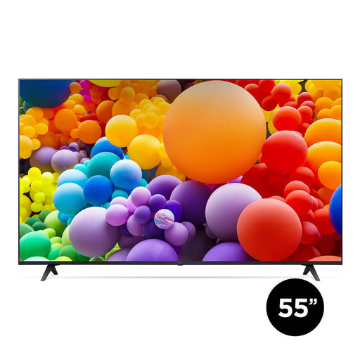 LG 55UT7570PUB | Téléviseur 55" - 4K Ultra HD - DEL - Série UT7570 - HDR - Smart WebOS - 60 Hz natif - Processeur IA a5 Gen7 4K - Noir-SONXPLUS Victoriaville