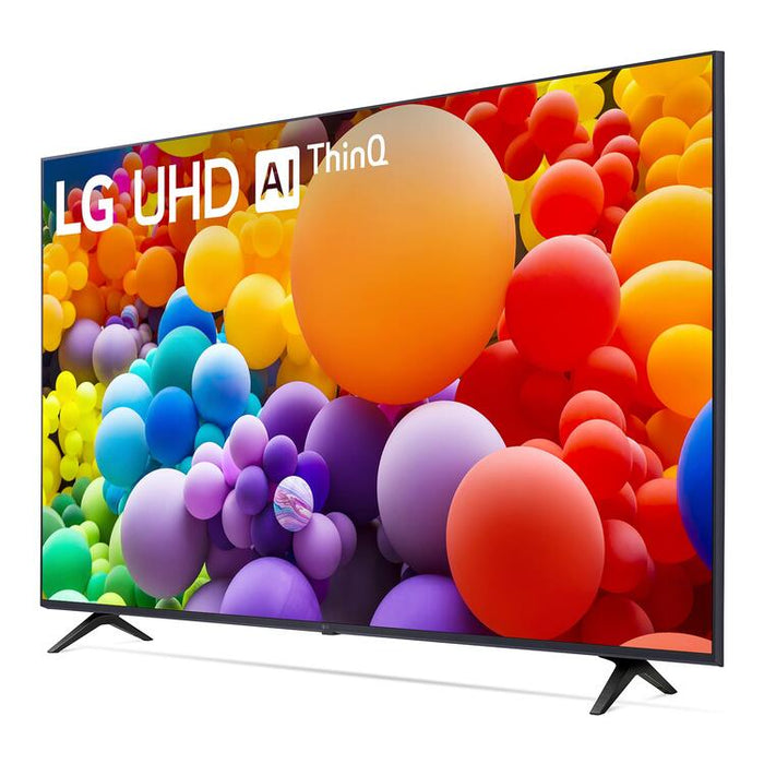 LG 55UT7570PUB | Téléviseur 55" - 4K Ultra HD - DEL - Série UT7570 - HDR - Smart WebOS - 60 Hz natif - Processeur IA a5 Gen7 4K - Noir-SONXPLUS Victoriaville