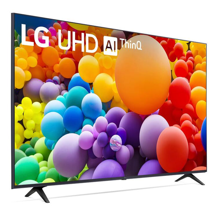 LG 55UT7570PUB | Téléviseur 55" - 4K Ultra HD - DEL - Série UT7570 - HDR - Smart WebOS - 60 Hz natif - Processeur IA a5 Gen7 4K - Noir-SONXPLUS Victoriaville