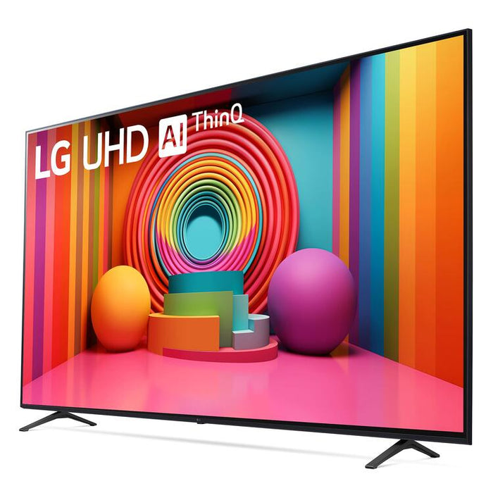 LG 86UT7590PUA | Téléviseur 86" - 4K Ultra HD - DEL - Série UQ7590 - HDR - Smart WebOS - 60 Hz natif - Processeur IA a5 Gen7 4K - Noir-SONXPLUS.com