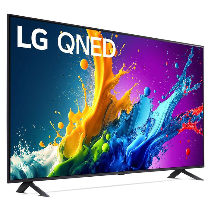 LG 43QNED80TUC | Téléviseur 43" QNED 4K - UHD 4K - Série QNED80 - 60Hz - Processeur IA a5 4K Gen7 - Noir-SONXPLUS.com