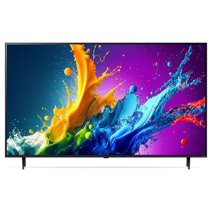 LG 43QNED80TUC | Téléviseur 43" QNED 4K - UHD 4K - Série QNED80 - 60Hz - Processeur IA a5 4K Gen7 - Noir-SONXPLUS.com