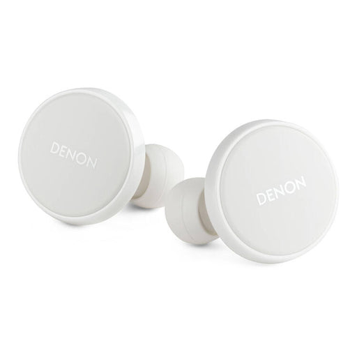 Denon PERL PRO | In-Ear Headphones - Wireless - Bluetooth - Masimo Adaptive Acoustic Technology - White-SONXPLUS Victoriaville