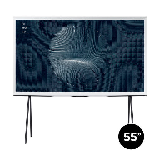 Samsung QN55LS01DAFXZC | The Serif 55" - QLED - 4k Ultra HD - 120 Hz - Série LS01D - Blanc-Sonxplus Victo/Thetford