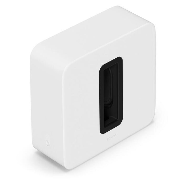 Sonos Sub Gen 4 | Subwoofer - Wireless - Wi-Fi - White-SONXPLUS Victoriaville