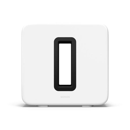 Sonos Sub Gen 4 | Subwoofer - Wireless - Wi-Fi - White-SONXPLUS Victoriaville