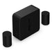 Sonos | High-End Home Theater Combo Package - Sub 4 + 2 Era 100 - Black-SONXPLUS Victoriaville