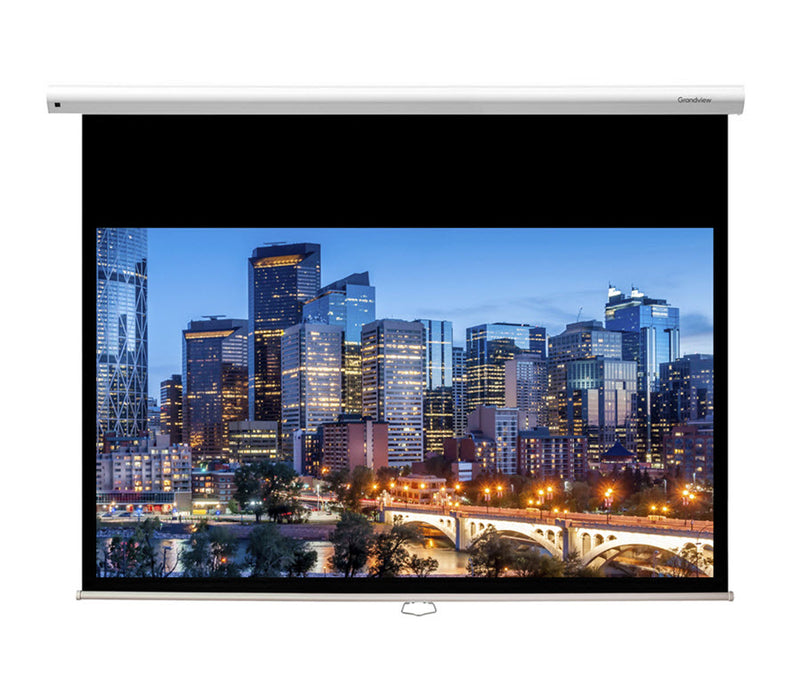 Grandview GV-CMA106 | Manual projection screen "Cyber"- 106" - ratio 16:9-SONXPLUS Victoriaville