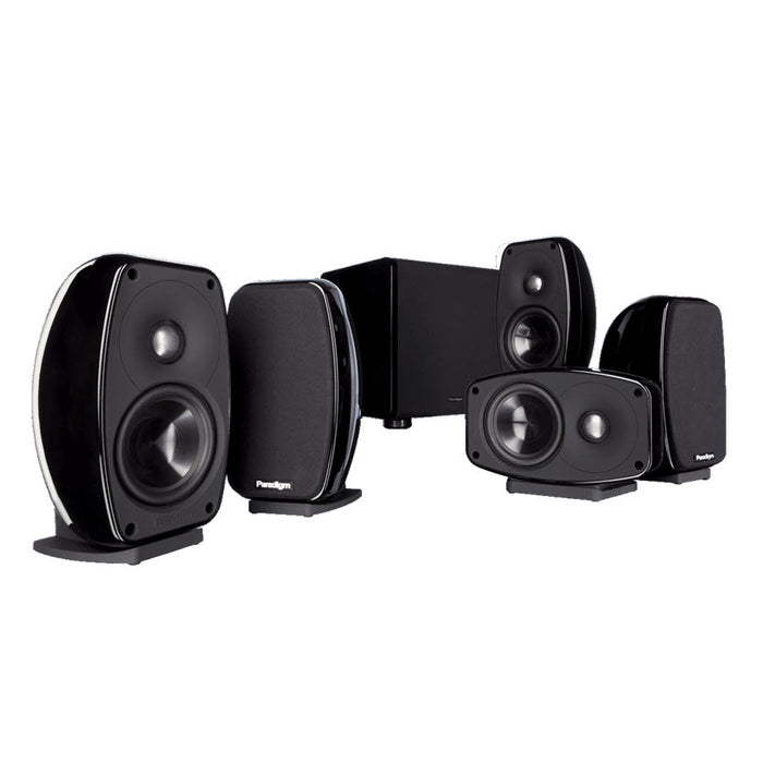 Paradigm Cinema 100 CT | Ensemble de Haut-Parleurs 5.1 canaux - 100 W RMS - Noir lustré-SONXPLUS Victoriaville