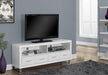 Monarch Specialties I2518 | TV stand - 60" - 4 Drawers - White-SONXPLUS Victoriaville