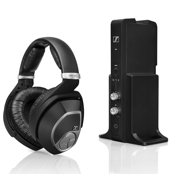 Sennheiser RS195 | Over-Ear Wireless TV Headphones - Black-SONXPLUS Victoriaville