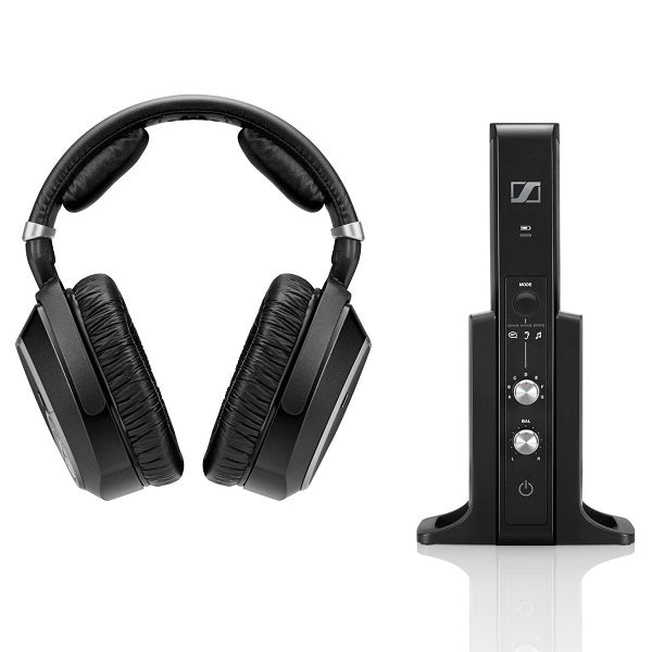 Sennheiser RS195 | Over-Ear Wireless TV Headphones - Black-SONXPLUS Victoriaville