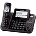 Panasonic KX-TG9541B | Cordless phone - 1 handset - Answering machine - Black-SONXPLUS Victoriaville