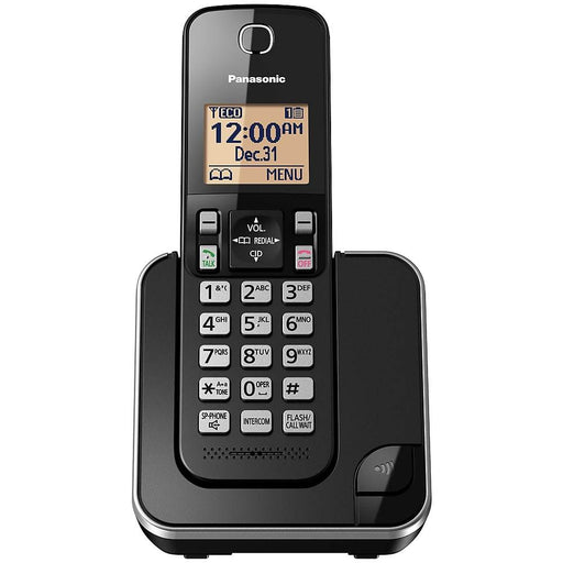 Panasonic KX-TGC380B | Cordless phone - 1 handset - Black-SONXPLUS Victoriaville