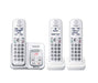 Panasonic KX-TGD593W | Cordless phone - 3 handsets - Cellular link - Answering machine - Bluetooth - White-SONXPLUS Victoriaville