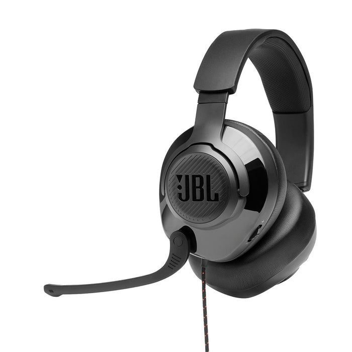 JBL Quantum 300 | Casque de jeu filaire circum-auriculaire - Micro rétractable - Noir-SONXPLUS Victoriaville