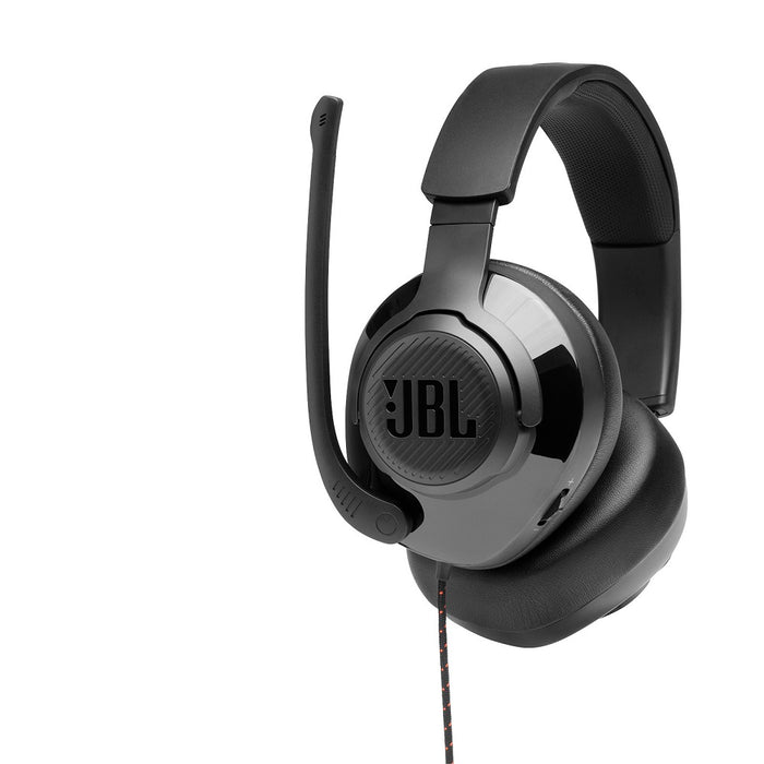 JBL Quantum 300 | Wired circum-aural gaming headset - Retractable microphone - Black-SONXPLUS Victoriaville