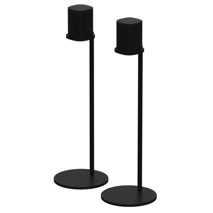 Sonos SS1FSWW1BLK | Stand for Sonos One and One SL Speakers - Black - Pair-SONXPLUS Victoriaville