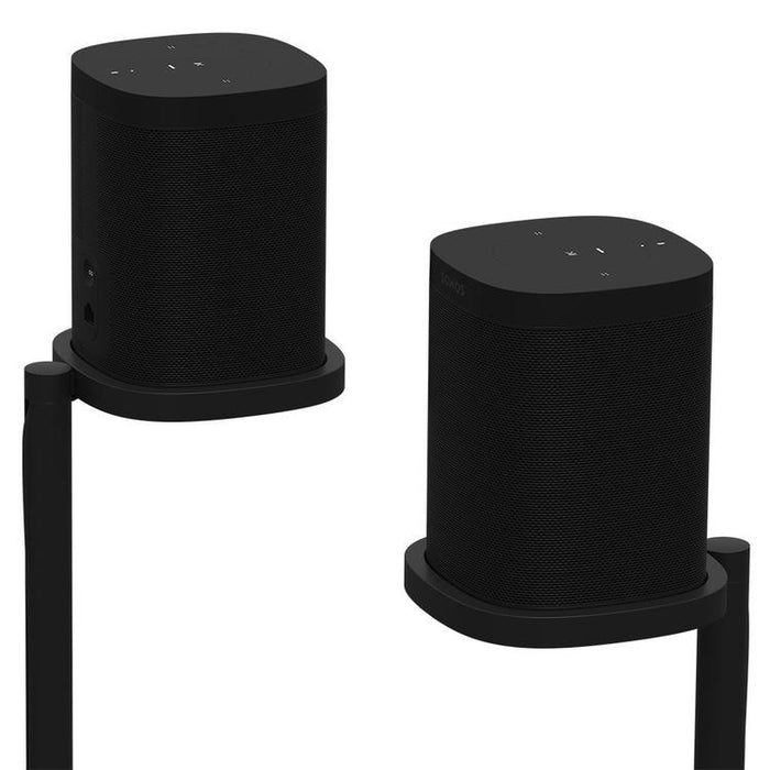 Sonos SS1FSWW1BLK | Stand for Sonos One and One SL Speakers - Black - Pair-SONXPLUS Victoriaville