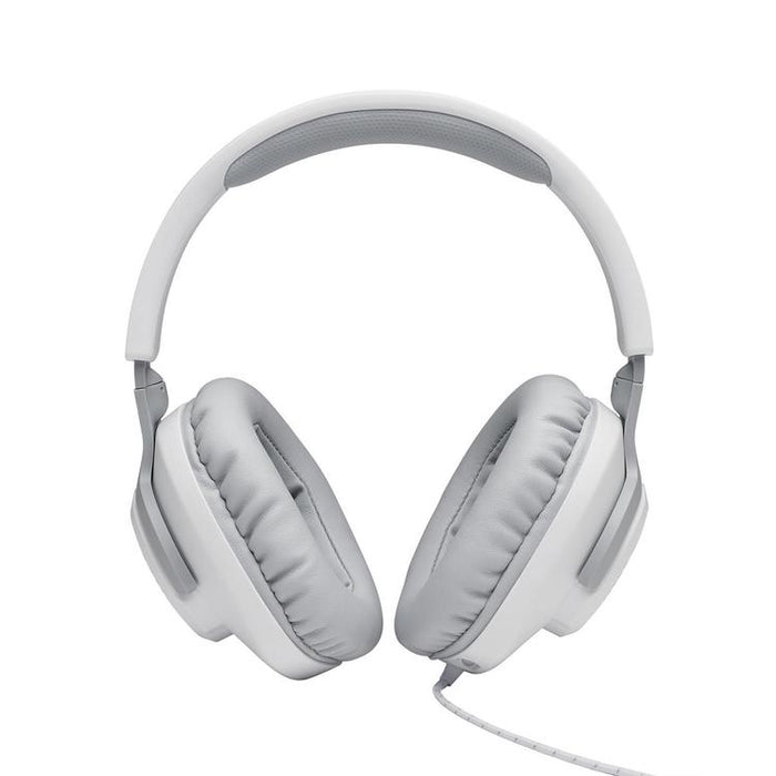 JBL Quantum 100 | Wired circumaural gaming headphones - White-SONXPLUS Victoriaville