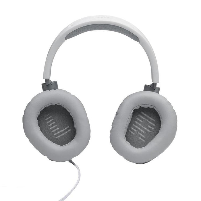 JBL Quantum 100 | Casque de jeu filaire circum-auriculaire - Blanc-SONXPLUS Victoriaville