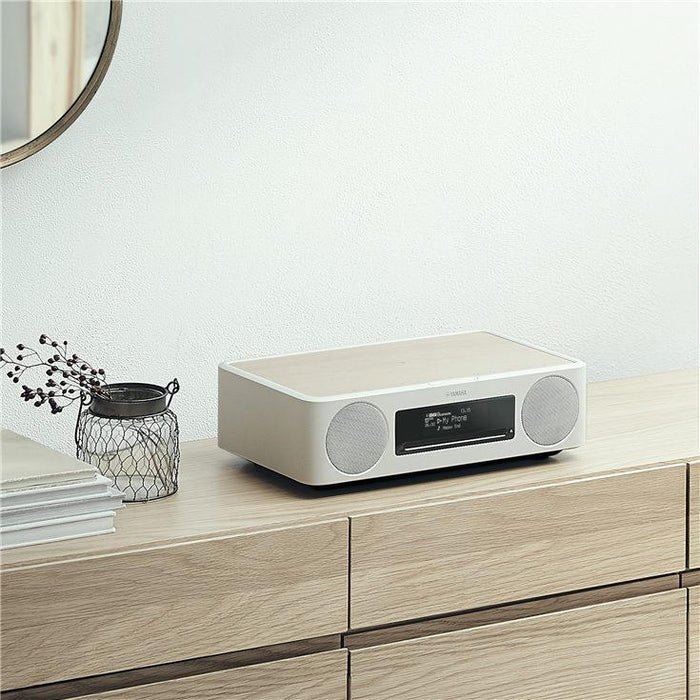 Yamaha TSX-B237 | Clock Radio - 30 W RMS - White-SONXPLUS Victoriaville