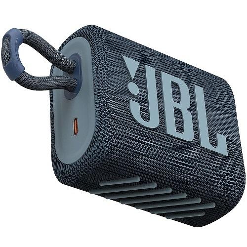 JBL GO3 | Mini portable Bluetooth speaker - Waterproof - Blue-SONXPLUS Victoriaville